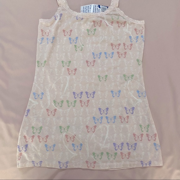 💫SOLD💫Y2K Butterfly Tank Top by the Scanty Brand - Picture 2 of 4